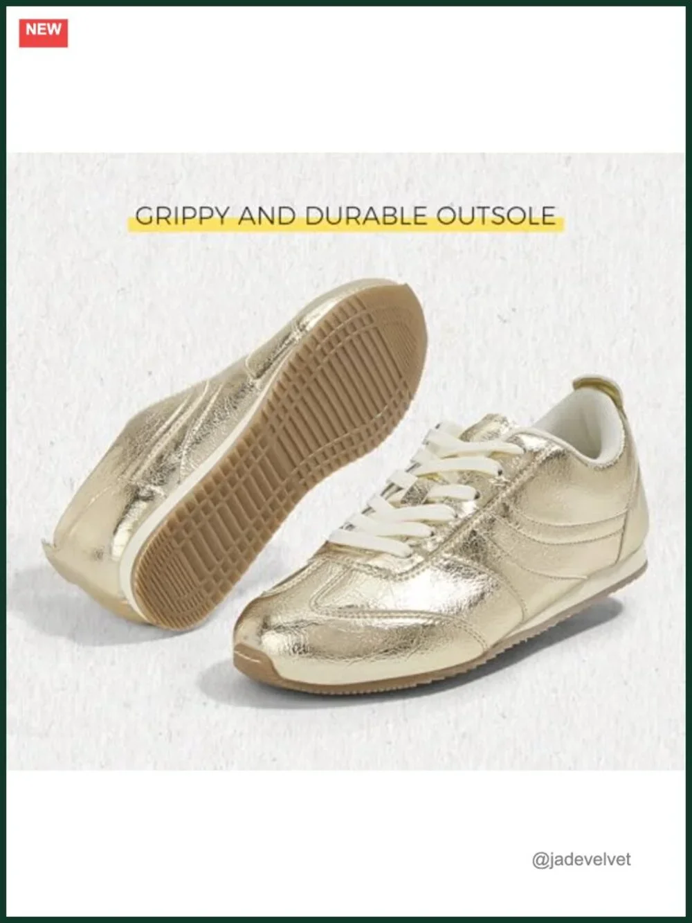 Womens Fashion Sneakers Low Profile Thin Sole PU Leather Lace Up Retro Athletic